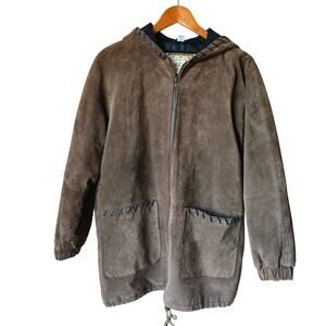 ADA Vintage Suede Coat Size Small